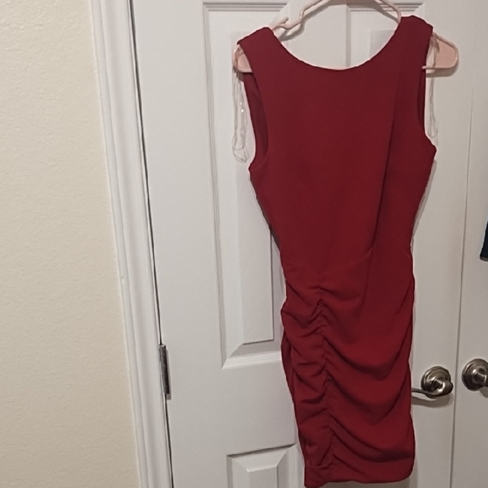 Emerald Sundae Ruby Sleeveless Mini Dress